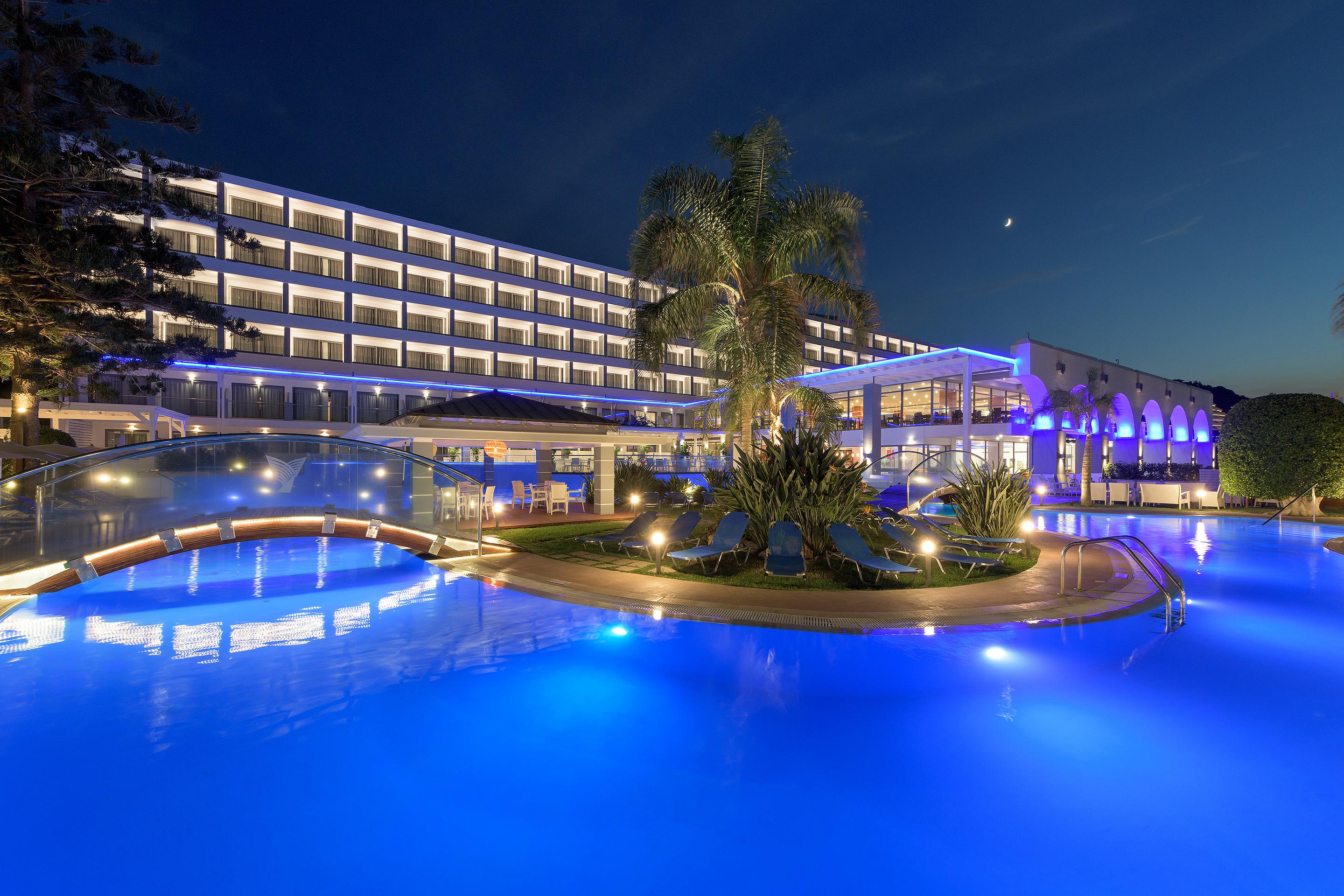 Oceanis Beach Hotel Ixia  Eksteriør billede